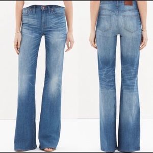 Madewell Flea market flare jeans